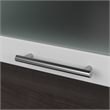 Pemberly Row 60W Desk Hutch in White and Storm Gray - Engineered Wood