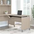 Pemberly Row 42W 3 Position Sit to Stand Return in Sand Oak - Engineered Wood