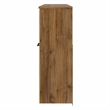 Pemberly Row 72W Desk Hutch in Fresh Walnut - Engineered Wood