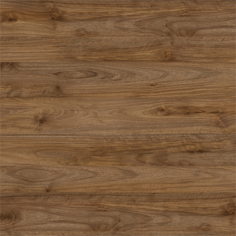 Pemberly Row 60W Desk Hutch in Fresh Walnut - Engineered Wood