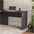 Pemberly Row Modern Desk Return in Heather Gray - Engineered Wood