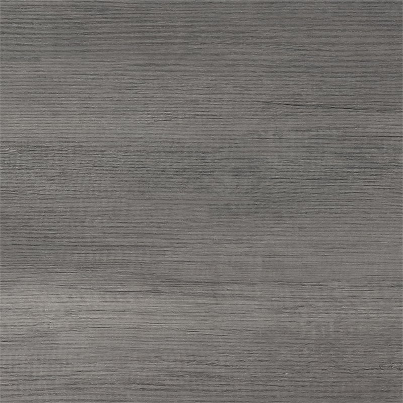 Pemberly Row Modern Writing Desk in Charcoal Gray Wood Finish