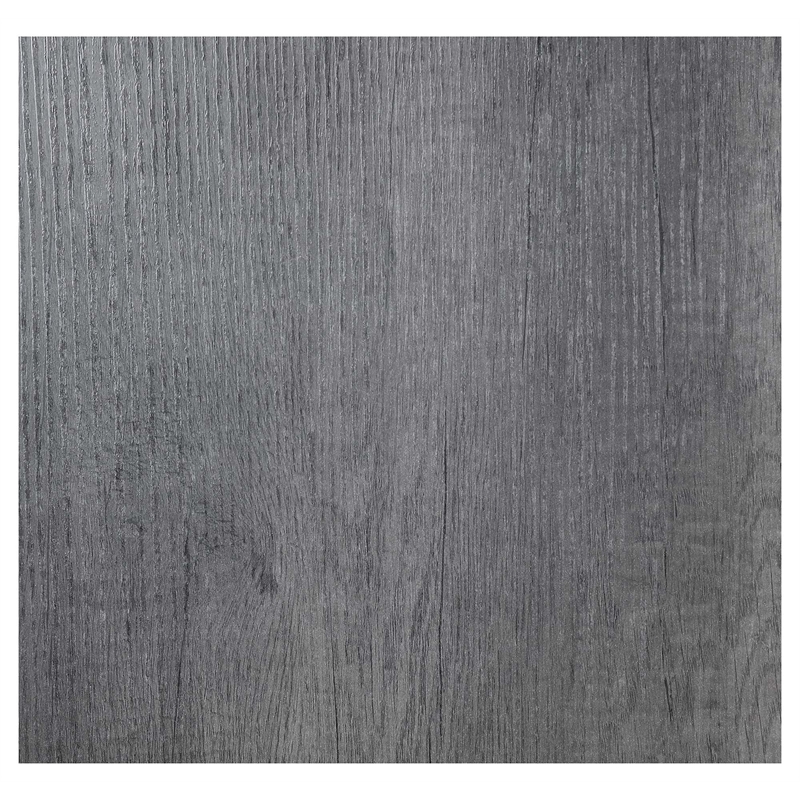 Pemberly Row Modern / Contemporary Trestle Desk in Gray Wood Finish