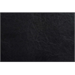Pemberly Row Modern Storage Ottoman in Black Faux Leather Fabric