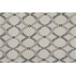 Pemberly Row Storage Ottoman in Gray Faux Leather Print Fabric
