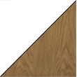 Pemberly Row End Table in White and Driftwood Brown Wood Finish