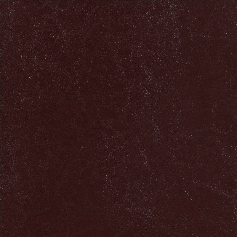 Pemberly Row Modern Accent Chair in Espresso Faux Leather Finish