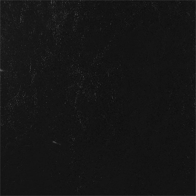 Pemberly Row Modern Accent Chair in Black Faux Leather Finish