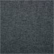 Pemberly Row Contemporary Round Storage Ottoman in Gray Fabric