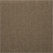 Pemberly Row Modern Round Storage Ottoman in Cappuccino Fabric
