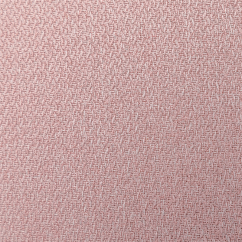 Pemberly Row Accent Chair in Pink Fabric with Espresso wood Frame