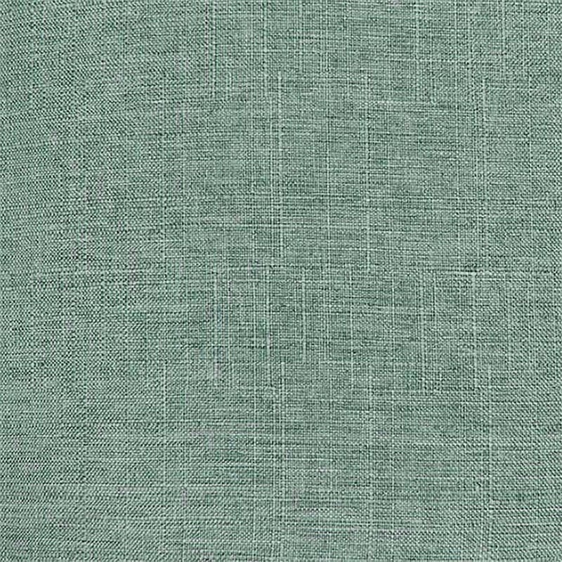 Pemberly Row Storage Ottoman in Light Green Fabric with Solid Wood Legs