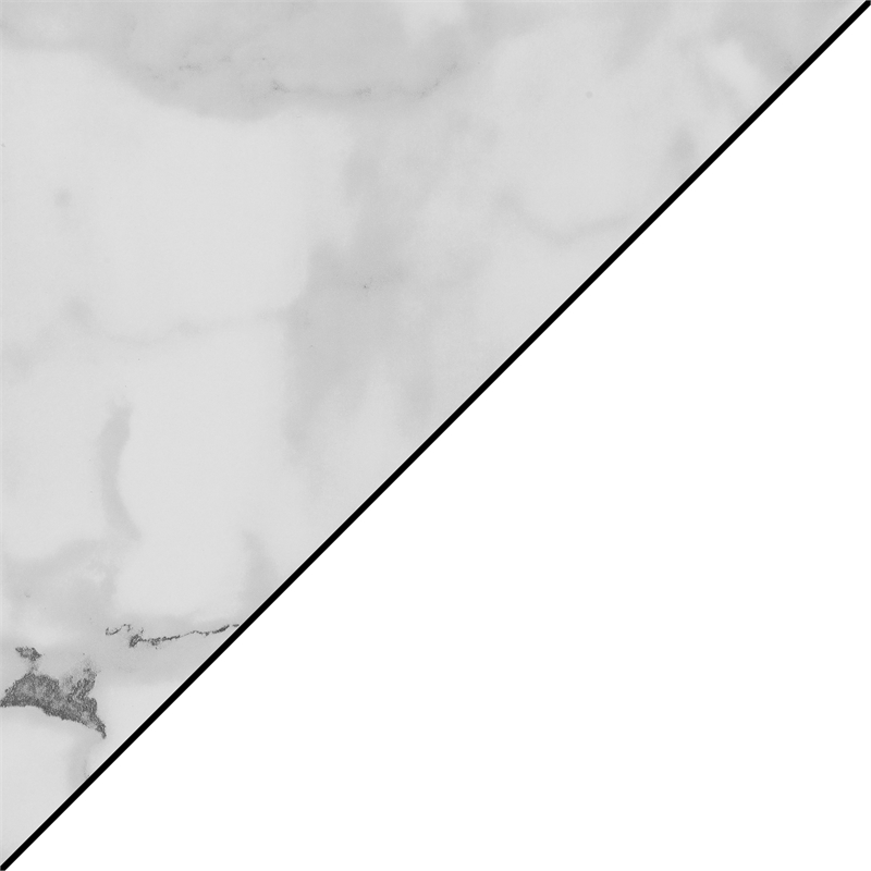 Pemberly Row Flip Top End Table w/ Charging Station & Shelf in White Wood Finish