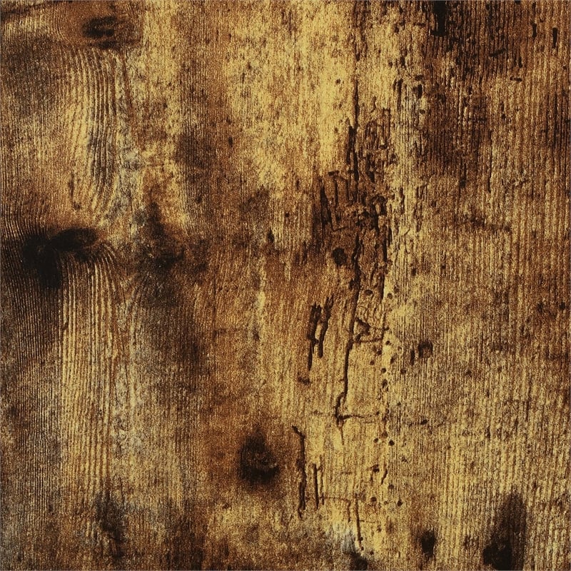 Pemberly Row TV Stand with Shelves for TVs up to 65 Inches in Walnut Wood