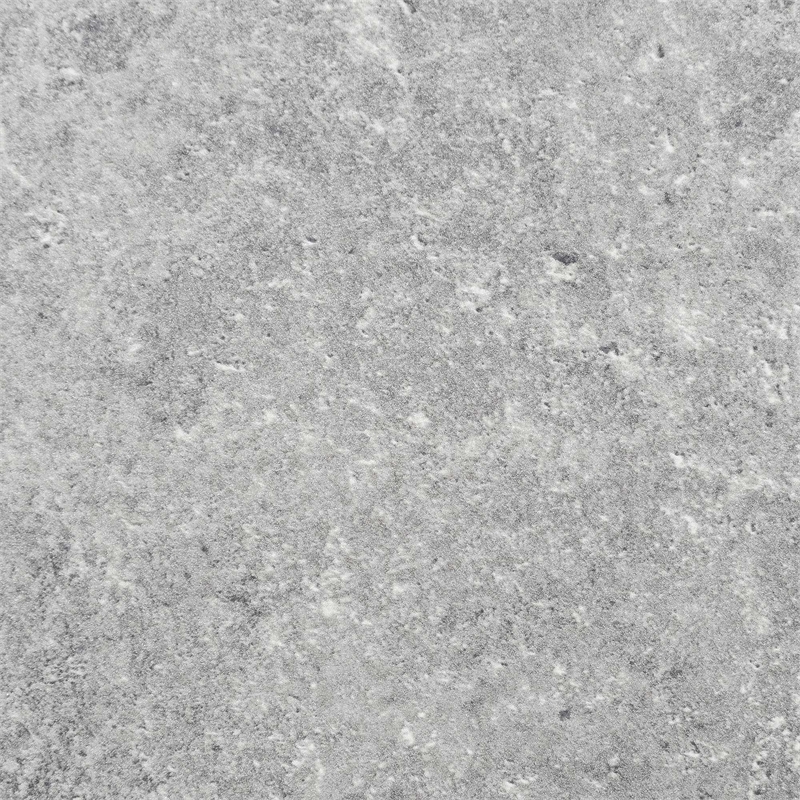 Pemberly Row Five-Tier Corner Bookcase in Faux Cement and Black Wood Finish