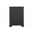 Pemberly Row Traditional Chest Made With Wood in Gray Finish