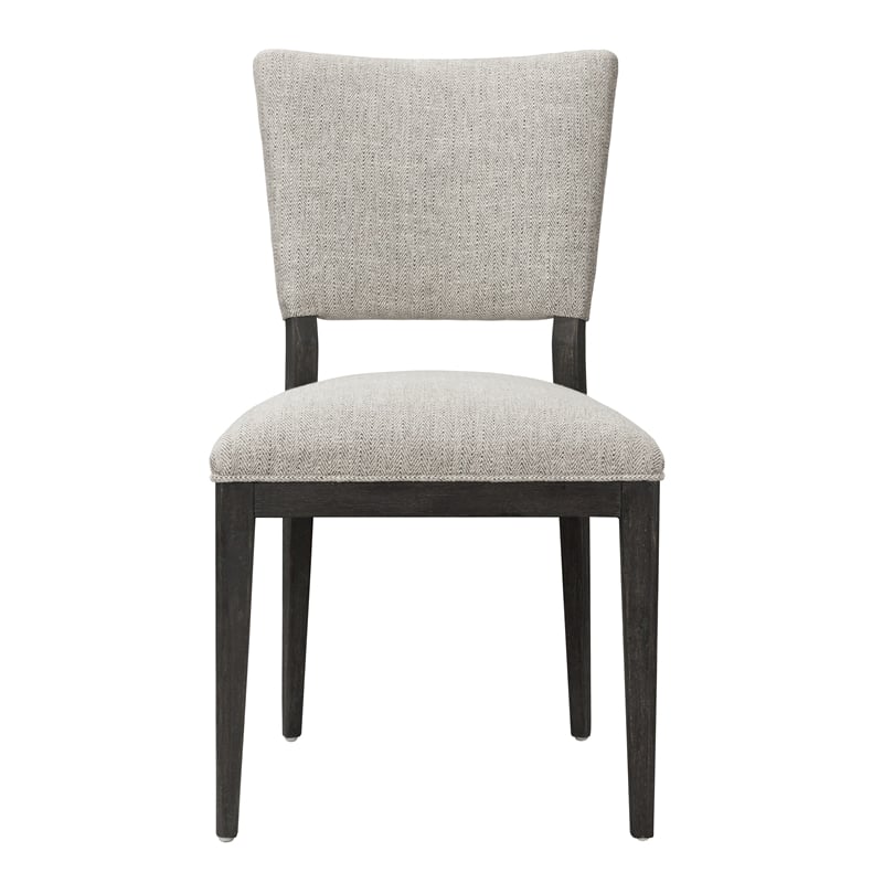 Pemberly Row Modern Fabric Upholstered Dining Chair Sand Set of 2
