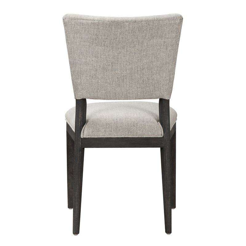 Pemberly Row Modern Fabric Upholstered Dining Chair Sand Set of 2