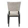 Pemberly Row Modern Fabric Upholstered Dining Chair Sand Set of 2