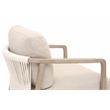Pemberly Row Modern / Contemporay Fabric Club Chair in Beige