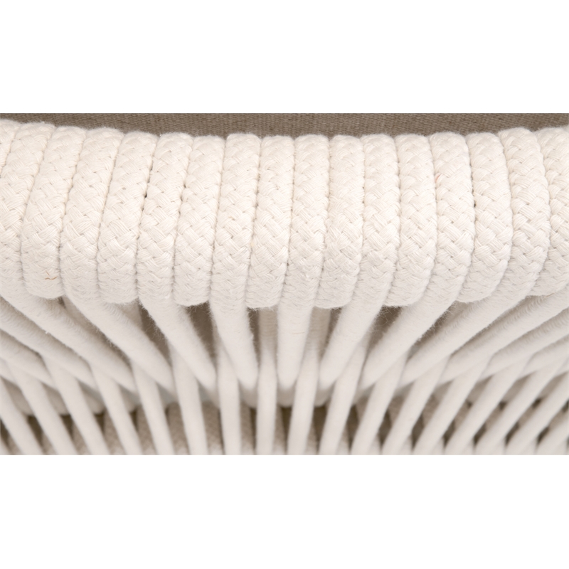 Pemberly Row Modern / Contemporay Fabric Club Chair in Beige