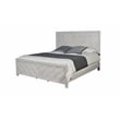 Pemberly Row Modern / Contemporay King Bed Made with Wood in Gray