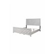Pemberly Row Modern / Contemporay King Bed Made with Wood in Gray