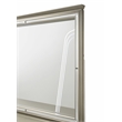 Pemberly Row Modern / Contemporay Mirror Made with Wood in Silver