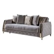 Pemberly Row Modern 3PC Living Room Set Made with Wood in Taupe