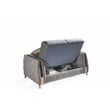 Pemberly Row Modern 3PC Living Room Set Made with Wood in Taupe