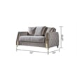 Pemberly Row Modern 3PC Living Room Set Made with Wood in Taupe