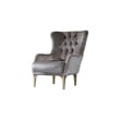Pemberly Row Modern 3PC Living Room Set Made with Wood in Taupe