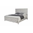 Pemberly Row King 4PC Modern Bedroom Set Made with Wood in Gray