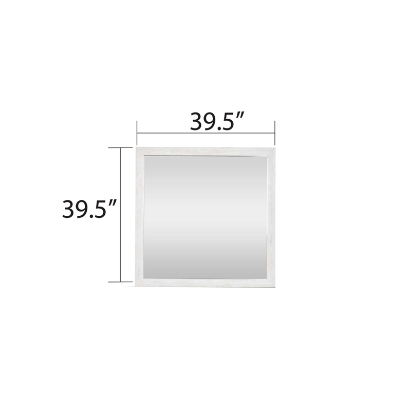 Pemberly Row Twin 5PC Modern Bedroom Set Made with Wood in Gray