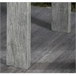 Pemberly Row Contemporary Wood Patio Dining Table in Natural