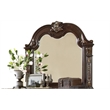 Pemberly Row Traditional Mirror made with Wood in Dark Walnut