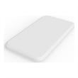 Pemberly Row Quick Dry Absorbent Diatomite Stone Soap Dish in White