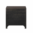 Pemberly Row Modern 2-Drawer Nightstand Made with Wood in Walnut Color