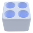 Pemberly Row Quick Dry Absorbent Diatomite Stone Toothbrush Holder in Blue