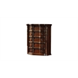 Pemberly Row Traditional 5-Drawer Chest Made with Wood in Dark Walnut