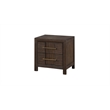 Pemberly Row 4 PC King Modern Bedroom Set made with Wood in Walnut color