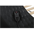 Pemberly Row Smart Multifunctional King Size Bed Made with Wood in Black