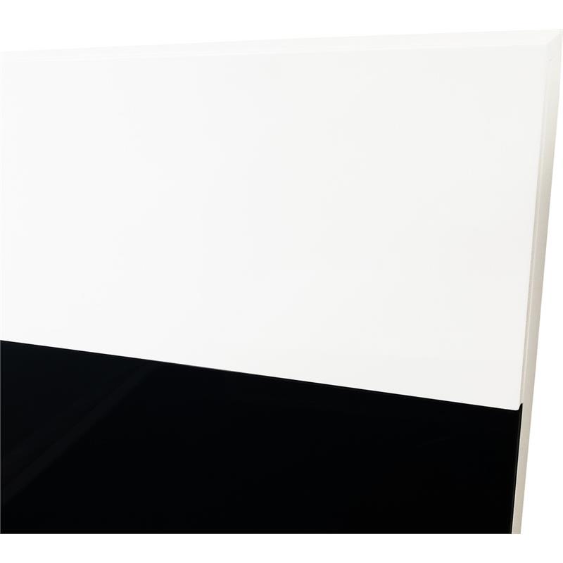 Pemberly Row 5-Piece California King Platform Bedroom Set in White/Black