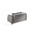 Pemberly Row Modern Loveseat Made with Wood & Under-seat Storage in Taupe