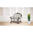 Pemberly Row Traditional 3PC button tufted Living Room Set in White