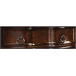Pemberly Row Traditional 3-Drawer Nightstand Made with Wood in Dark Walnut