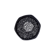 Pemberly Row Modern End Table made with Aluminium Casted in Black Color