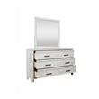 Pemberly Row Modern and Contemporary 6-Drawer Dresser Made with Wood in Gray