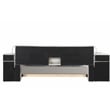Pemberly Row Smart Multifunctional King Size Massage Bed Made with Wood in Ice