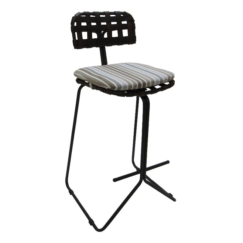 Pemberly Row Outdoor/Indoor Metal Bar Stool 30